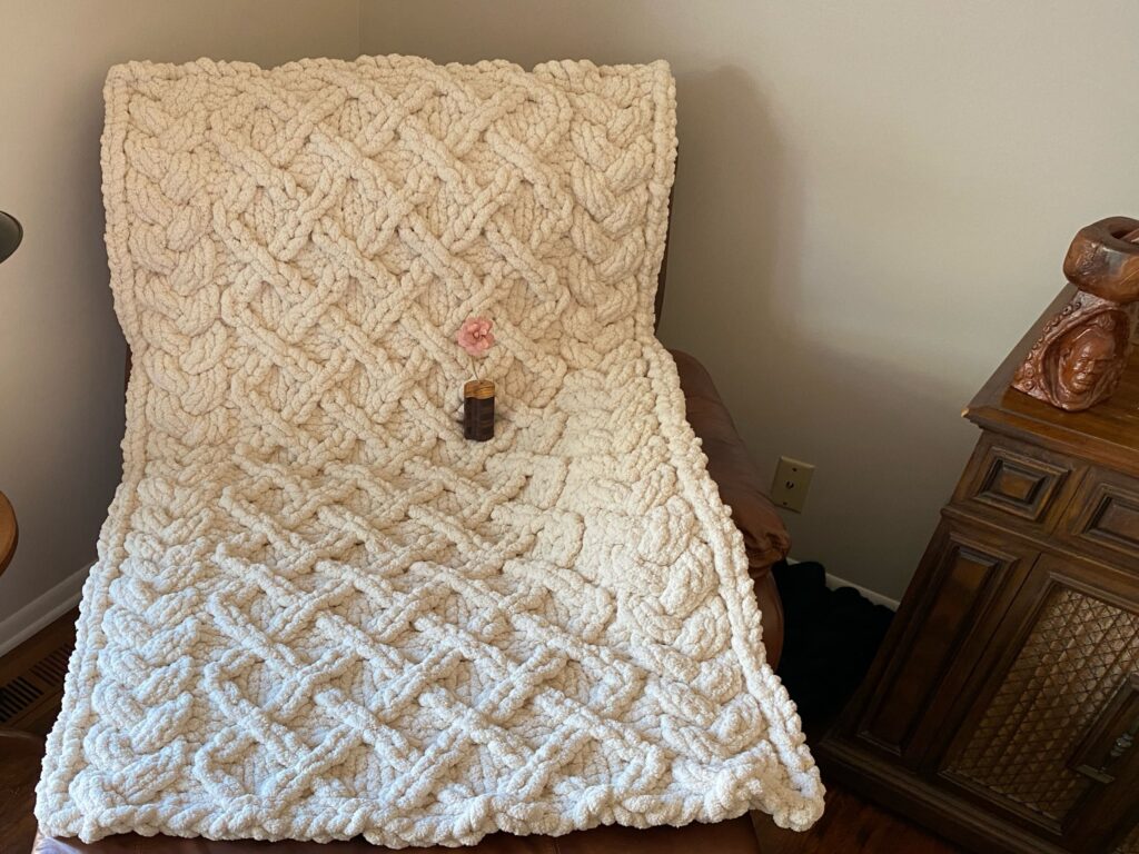 Heirloom Alabaster Plait Throw