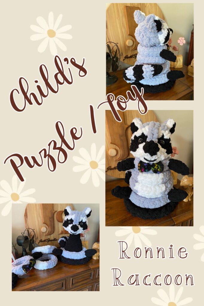 Ronnie the Ring-Stack Raccoon