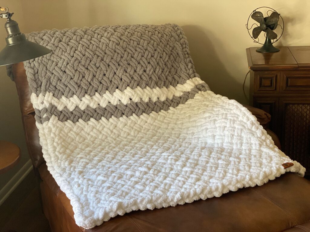 Wicker Weave Throw