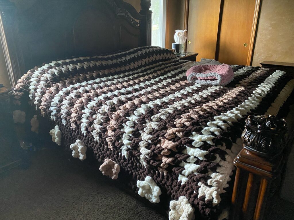 Alpine Blossom Throw